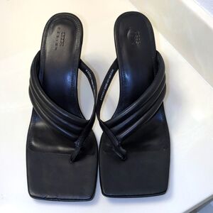 Square Toe High Heel Sandal